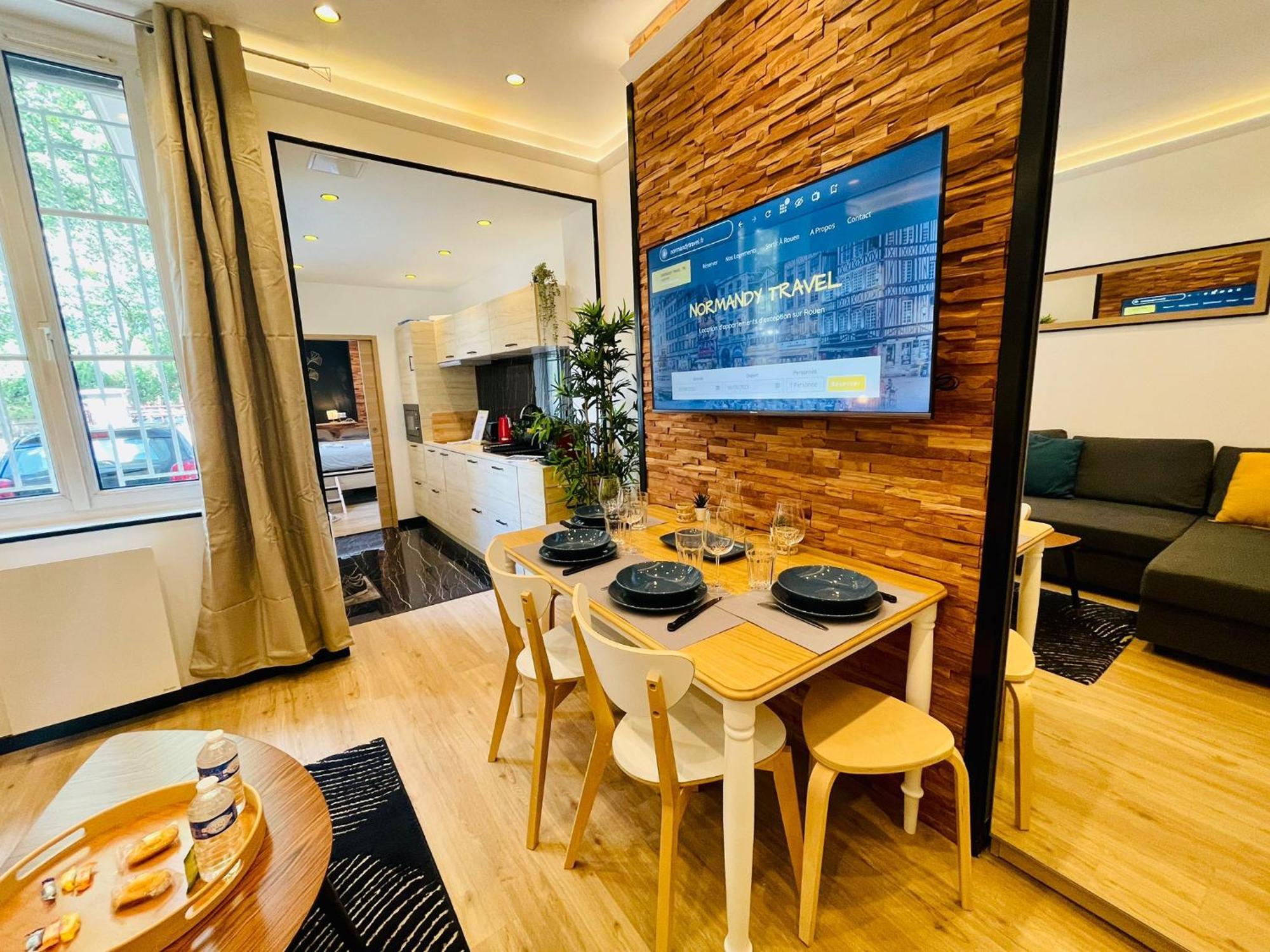 Normandytravel - Location D'Appartements D'Exception Sur Rouen Bagian luar foto